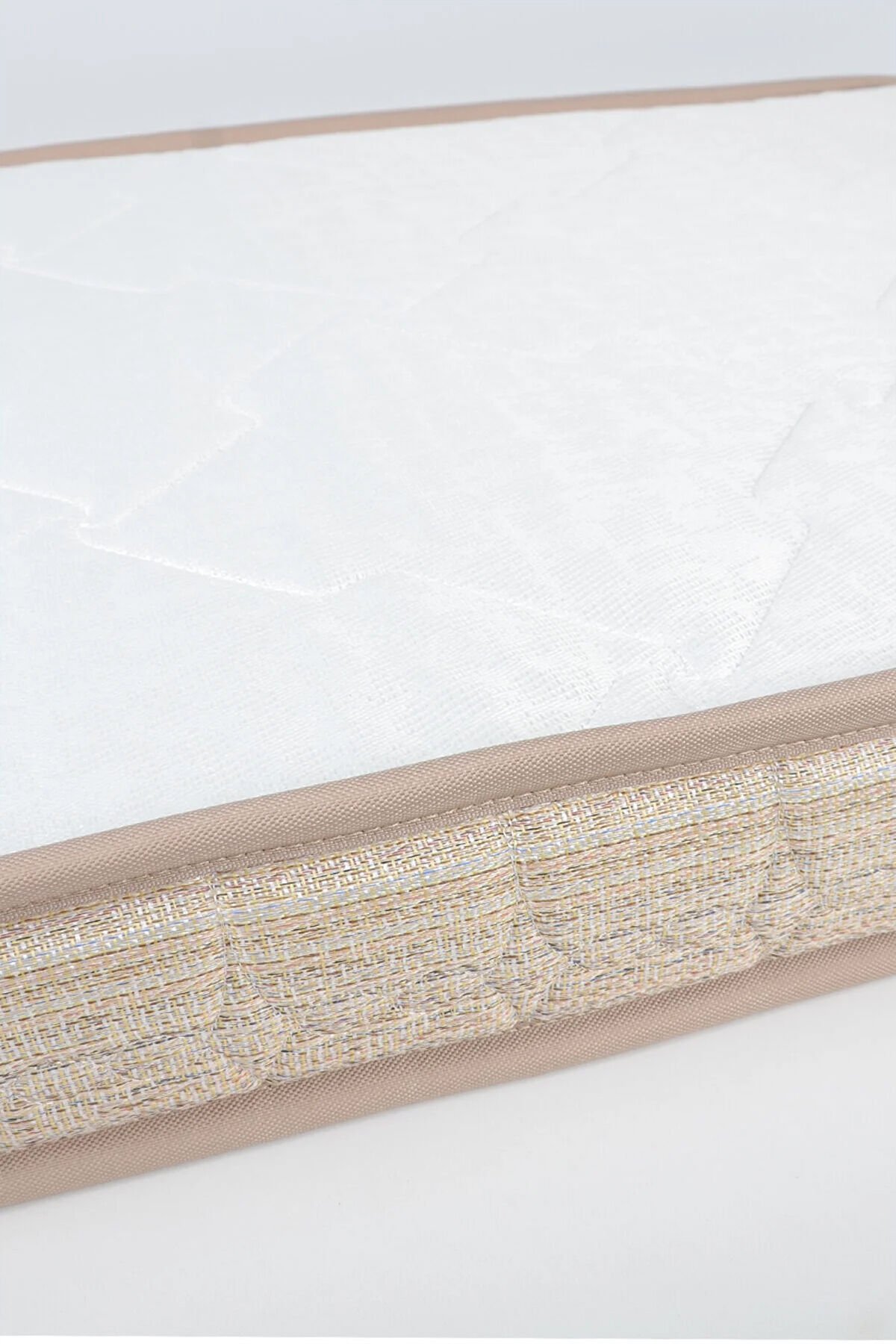 Bambu Ortopedik Bebek Oyun Parkı & Beşik Yatağı Kahverengi - 70x110