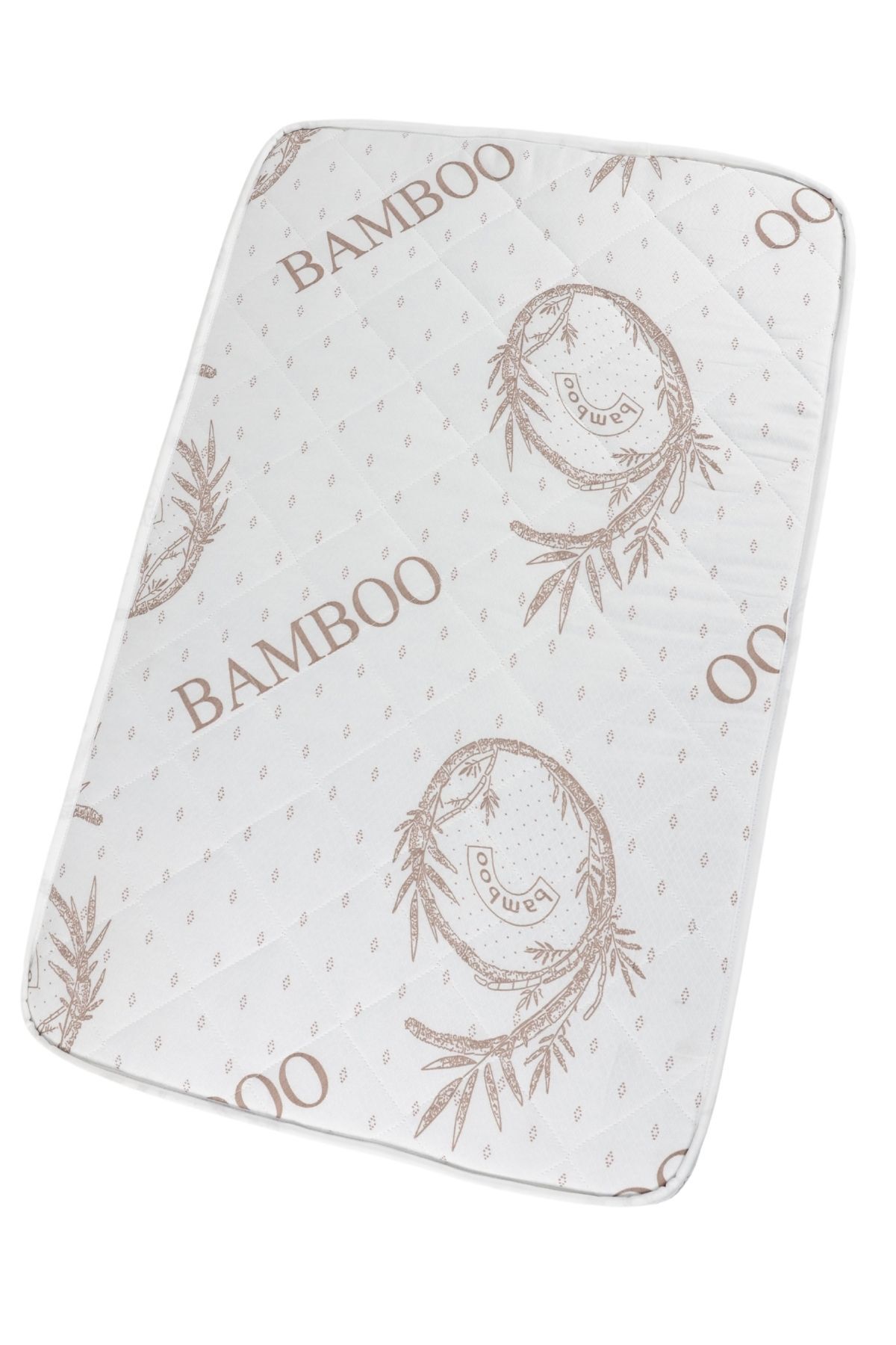 Bambu Ortopedik Bebek Oyun Parkı & Beşik Yatağı Beyaz - 70x130